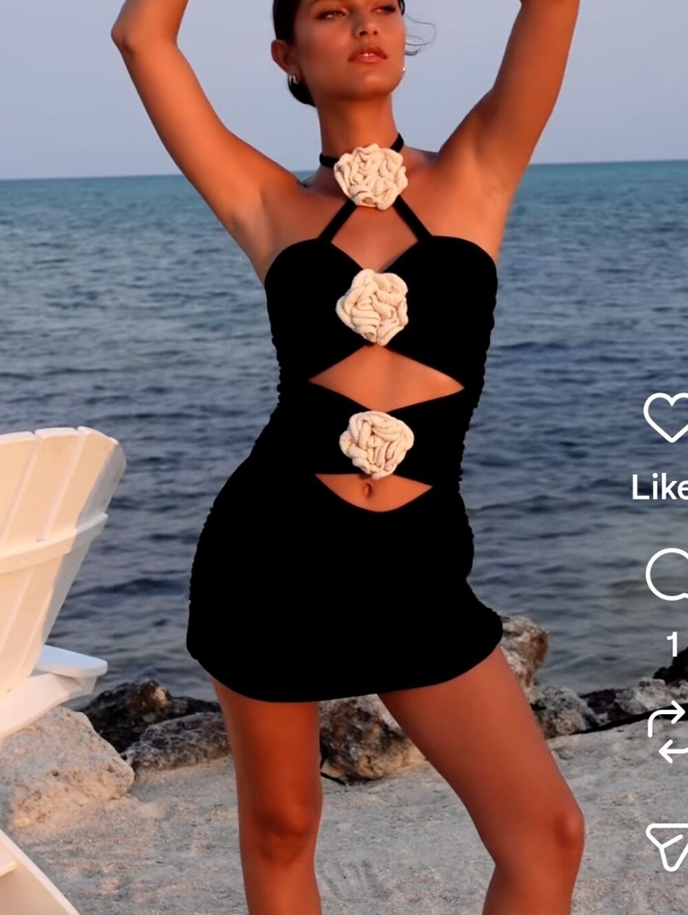 Pitusa Desert Rose Mini Dress - Picture 4 of 9